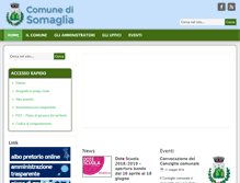 Tablet Screenshot of comune.somaglia.lo.it